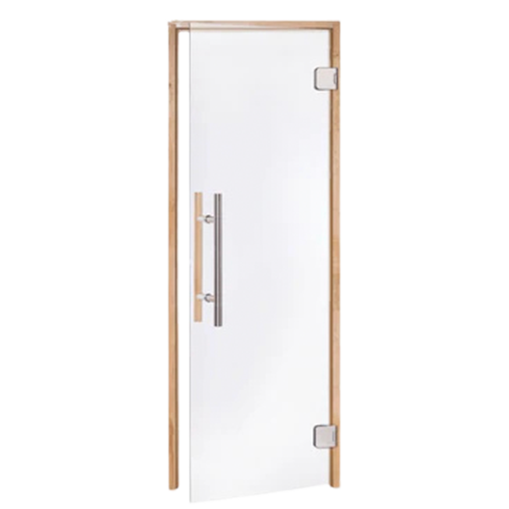 Full Glass Cedar Sauna Door