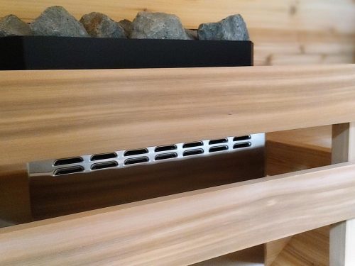 simple, classic sauna design made by Homecraft